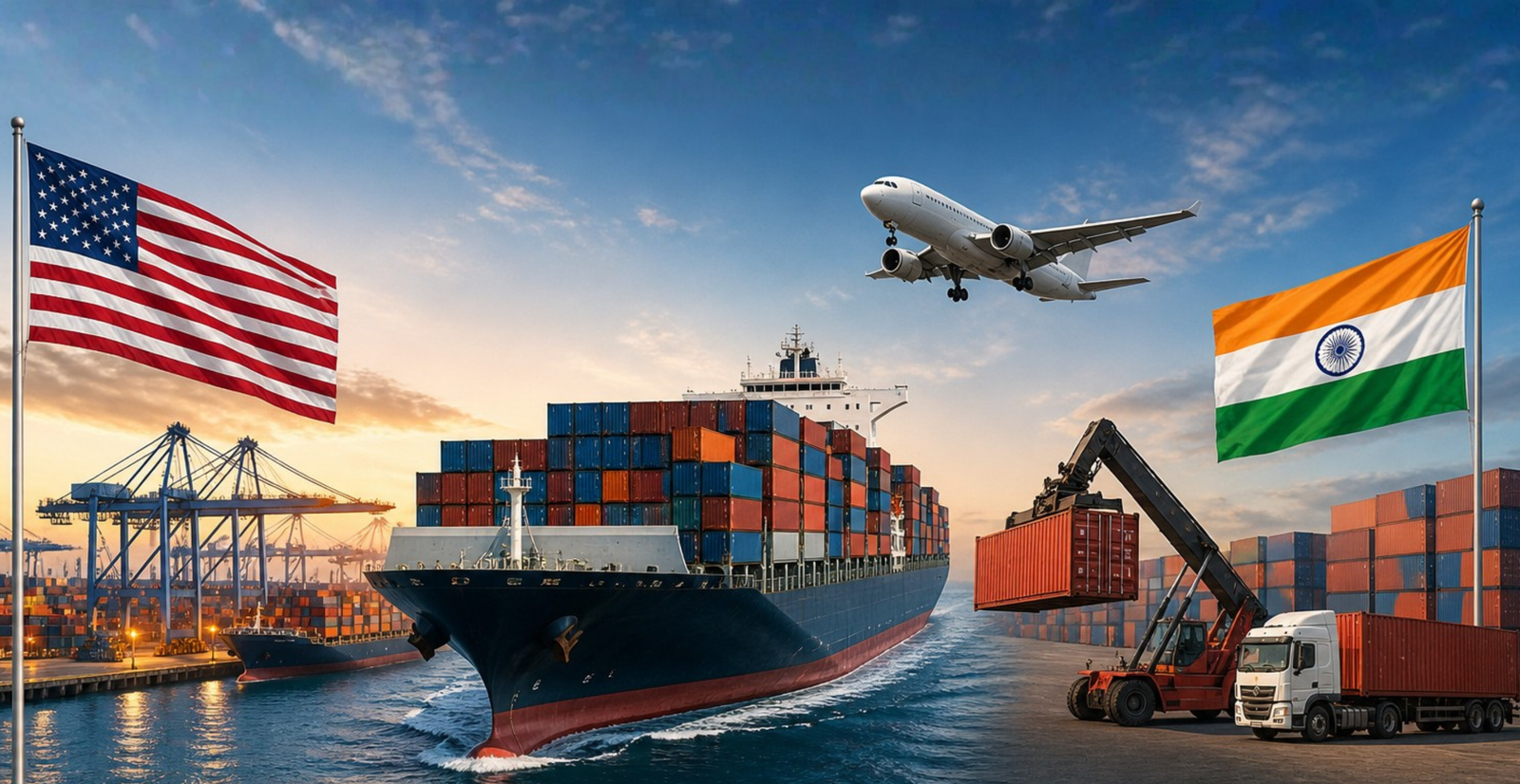Import Cargo from USA to India Freight Forwarding